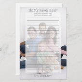 Erstellen Sie Ihre eigene Stationierung Briefpapier (Vorne/Hinten)