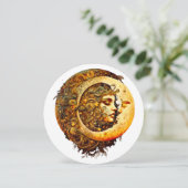 Erstellen Sie Ihre eigene Steampunk-Mondgöttin Einladung (Stehend Vorderseite)