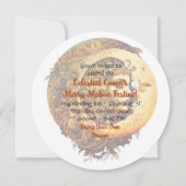 Erstellen Sie Ihre eigene Steampunk-Mondgöttin Einladung (Rückseite)