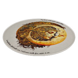 Erstellen Sie Ihre eigene Steampunk-Mondgöttin Schneidebrett