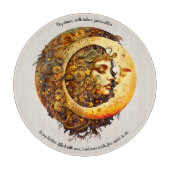 Erstellen Sie Ihre eigene Steampunk-Mondgöttin Schneidebrett (Vorderseite)