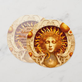 Erstellen Sie Ihre eigene Steampunk-Sun-Göttin Einladung