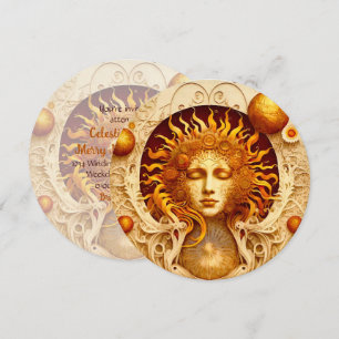 Erstellen Sie Ihre eigene Steampunk-Sun-Göttin Einladung