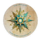 Erstellen Sie Ihre eigene Steampunk-Weihnachten-Sc Schneidebrett (Vorderseite)