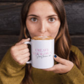 Erstellen Sie Ihre eigene "Sunshine xo Inspiration Zweifarbige Tasse