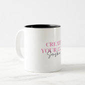 Erstellen Sie Ihre eigene "Sunshine xo Inspiration Zweifarbige Tasse (Vorderseite Links)