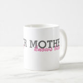 Erstellen Sie Ihre eigene Tasse - die Mutter weiß (VorderseiteRechts)