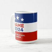 Erstellen Sie Ihre eigene Tasse für die Wahlkampag (Vorderseite Links)