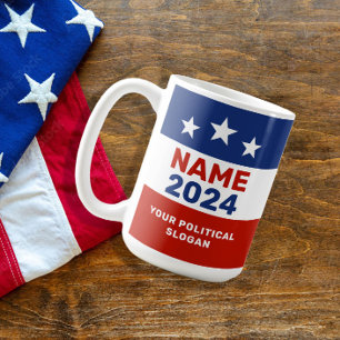 Erstellen Sie Ihre eigene Tasse für die Wahlkampag