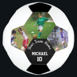 Erstellen Sie Ihre eigene Team Player Foto-Nummer Fußball<br><div class="desc">Erstellen Sie Ihren eigenen Team Player Foto Name Number Soccer Ball</div>