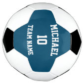 Erstellen Sie Ihre eigene Teamname-Nummer Fußball (Gedreht)