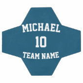 Erstellen Sie Ihre eigene Teamname-Nummer Fußball (Flach)