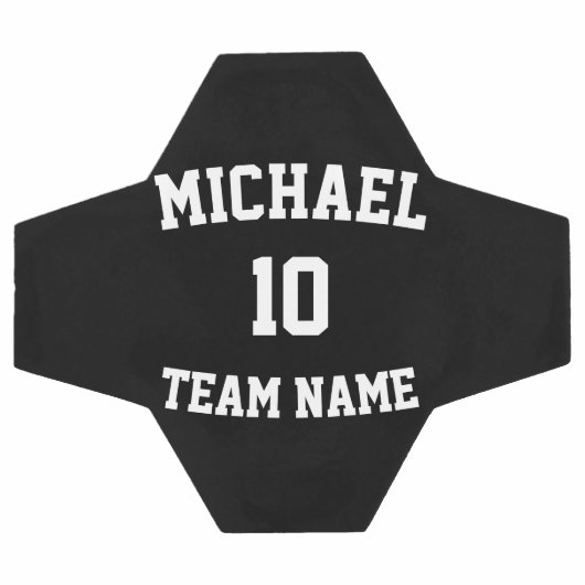 Erstellen Sie Ihre eigene Teamname-Nummer Fußball (Flach)