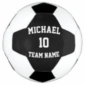 Erstellen Sie Ihre eigene Teamname-Nummer Fußball (Vorderseite)