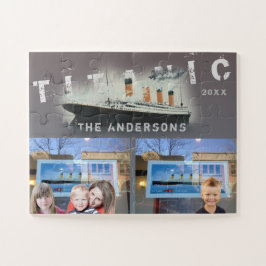 Erstellen Sie Ihre eigene Titanic Collage aus zwei Puzzle