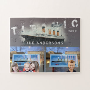 Erstellen Sie Ihre eigene Titanic Collage aus zwei Puzzle