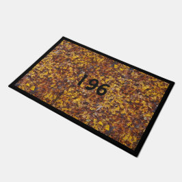 Erstellen Sie Ihre eigene Türmatte mit Nummer