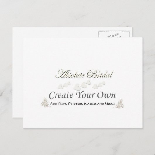 Erstellen Sie Ihre eigene UAWG Postkarte (Vorne/Hinten)