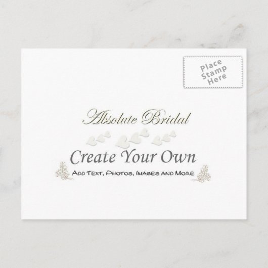 Erstellen Sie Ihre eigene UAWG Postkarte (Rückseite)