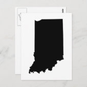 Erstellen Sie Ihre eigene Umzugserklärung nach Ind Postkarte (Vorne/Hinten)