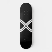 Erstellen Sie Ihre eigene Unendlichkeitsvorlage Sc Skateboard (Vorderseite)
