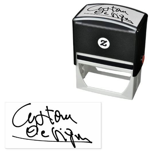 Erstellen Sie Ihre eigene Unterschrift Permastempel (Beispiel)