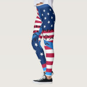 Erstellen Sie Ihre eigene USA Hakuna Matata im ges Leggings (Links)