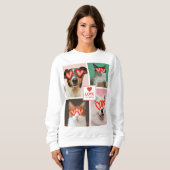 Erstellen Sie Ihre eigene Valentinscollage mit 4 H Sweatshirt (Vorne ganz)