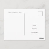 Erstellen Sie Ihre eigene Van Life Foto Postkarte (Rückseite)