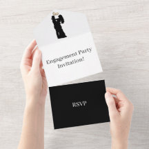 Erstellen Sie Ihre eigene Verlobungsfeier RSVP Sch