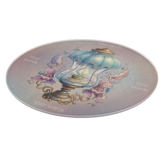 Erstellen Sie Ihre eigene Verzierte Lampe Schneidebrett (Ecke)