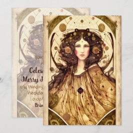 Erstellen Sie Ihre eigene Viktorianische Hexe Einladung