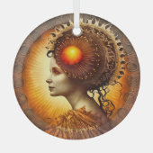 Erstellen Sie Ihre eigene Viktorianische Steampunk Ornament Aus Glas (Vorderseite)