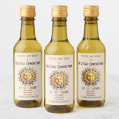 Erstellen Sie Ihre eigene Viktorianische Steampunk Weinetikett (Flaschen)