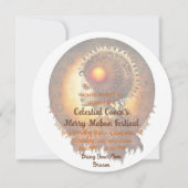 Erstellen Sie Ihre eigene Viktorianische Sun Godde Einladung (Rückseite)