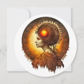 Erstellen Sie Ihre eigene Viktorianische Sun Godde Einladung (Vorderseite)