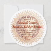 Erstellen Sie Ihre eigene Viktorianische Sun Godde Einladung (Rückseite)