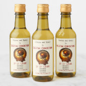 Erstellen Sie Ihre eigene Viktorianische Sun Godde Weinetikett (Flaschen)