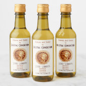 Erstellen Sie Ihre eigene Viktorianische Sun Godde Weinetikett (Flaschen)