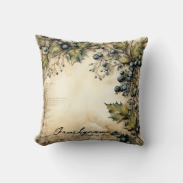 Erstellen Sie Ihre eigene Vintage Berry Vine Kissen