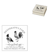 Erstellen Sie Ihre eigene Vintage Eierkarton-Farm- Gummistempel (Stempel)