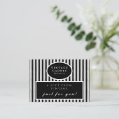 Erstellen Sie Ihre eigene Vintage Kerze dank Karte (Stehend Vorderseite)