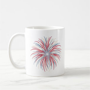 Erstellen Sie Ihre eigene vintage patriotische Feu Kaffeetasse