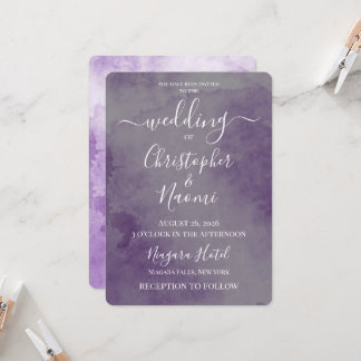Erstellen Sie Ihre eigene Vintage-Textur-Hochzeit Einladung