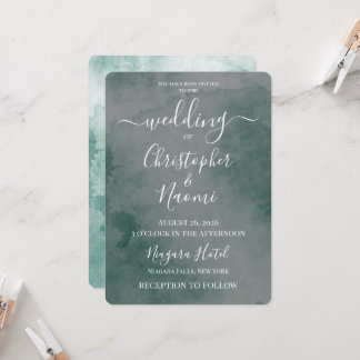 Erstellen Sie Ihre eigene Vintage-Textur-Hochzeit Einladung