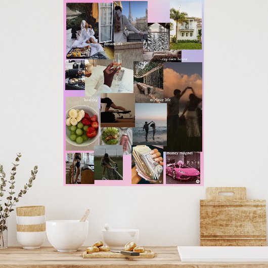 Erstellen Sie Ihre eigene Vision-Board-Bearbeitung Poster (Küche)