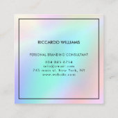 Erstellen Sie Ihre eigene Visitenkarte für das Fir (Rückseite)