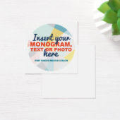 Erstellen Sie Ihre eigene Visitenkarte für den ben (Schreibtisch)