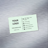 Erstellen Sie Ihre eigene Visitenkarten-Vorlage Magnetische Visitenkarte (Beispiel)