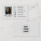 Erstellen Sie Ihre eigene Visitenkartenvorlage Visitenkarte (Vorne/Hinten)